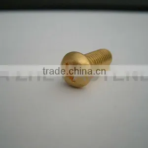 High Quality Pan Hex Head Brass Decorative Screw thumbnail-1