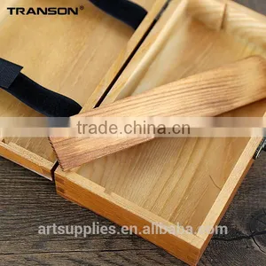 Vintage Wooden Box Artistical Multifunction Pencil Box Jewelry Case for Gift thumbnail-6
