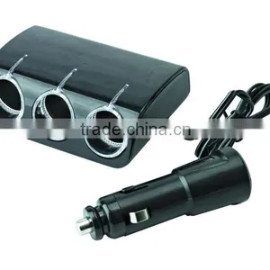 DC 12/24V 3 Way Sockets With USB and Switch thumbnail-1