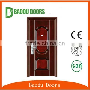 High Quality Ghana Steel Door Used Exterior thumbnail-5