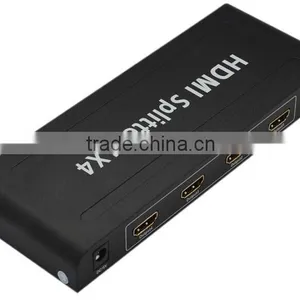 Factory Supply! 1 in 4 Out 4 Port Splitter Distributor Converter (HD Splitter 1in 4 Port for HDTV Support 4k*2k) thumbnail-2