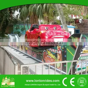 Amusement Park Equipment Double Wave Mini Flying Car For Sale Kiddy Rides thumbnail-1