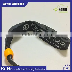 Single Time Using Custom Festival Woven Fabric Wristband for Event/Bracelet/Wristband Strap thumbnail-2