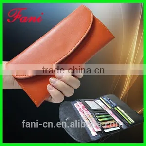 OEM Welcome China Factory Wholesale Genuine Leather Wallets for Girls or Young Ladies thumbnail-1