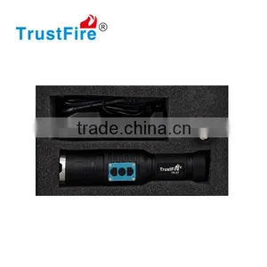 New Style Focusing Flashlight TrustFire Hand Rechargeable Flashlight Z7 550LM Zoomable Led Flashlight thumbnail-6