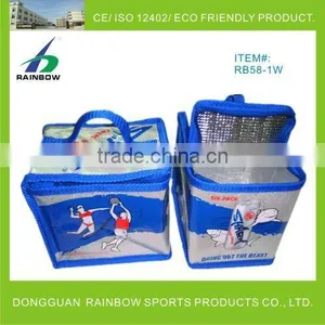 4 Pack Beer Can Holder Cooler Bag thumbnail-1