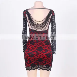 Hot on Sale Long Sleeve Ladies Wholesale Plus Size Maxi Dress Plus Size Dress thumbnail-5