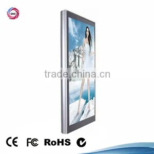 HD Shopping Mall Supermarket Wall Mounted 42 Inch LCD Advertising Screen thumbnail-1