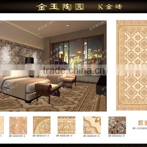 Wholesale Hexagon Flower Ceramic Floor Backgroud Tiles thumbnail-1
