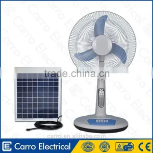 Carro Electrical 16inch 12v 15w Fashion Portable Solar Fan DC-12V16TD2 thumbnail-2