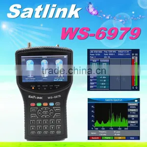 New Arrival WS-6979 DVB-S2 & DVB-T2 Combo Meter SIGNAL FINDER WS-6979 Spectrum Constellation Satellite Meter Terrestrial Finder thumbnail-1
