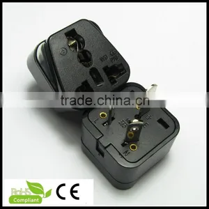 Australian Chinese Type 3 Flat Pin Adaptor Plug Travel Plug Adapter Walmart thumbnail-1