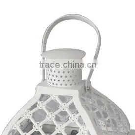 Good Looking Set of 2 Wooden Lanterns thumbnail-3