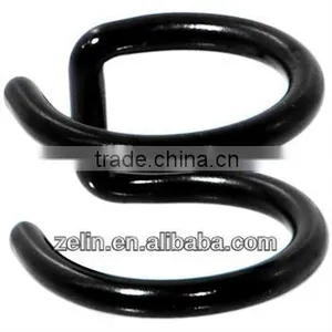 Illusion 2-Ring Black Titanium Non Pierced CBR BODY JEWELRY thumbnail-1
