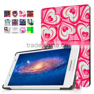 High Definition (HD) Lightweight Case Leather Folio Cover For Lenovo Tab2 A8-50 thumbnail-1