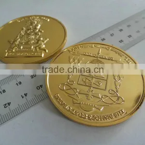 Virgin Head 3D Design Metal Zinc Alloy Customized Design Award Medallions Badge.antique Bronze Petwer Copper Medal Coin for Sale thumbnail-1