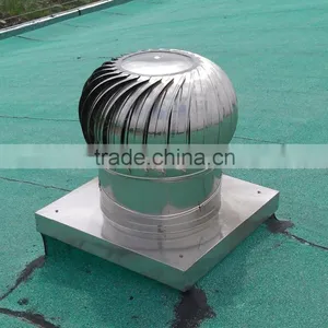 Powerless Industrial Roof Turbo Turbine Ventilation Fan Air Extractor 500mm thumbnail-1
