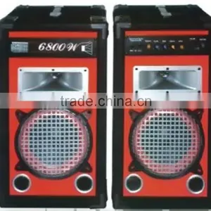 Cheap Red Cabinet Powered Speaker Box 1.0 Sound System for Home Show thumbnail-2