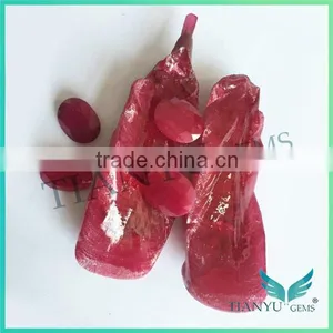 Loose Gemstone Free Sample Products Cabochon Shape Corundum Ruby Gemstone Price thumbnail-3