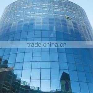 6000 Series Extrusion Aluminum Frameless Double Glass Curtain Wall thumbnail-2
