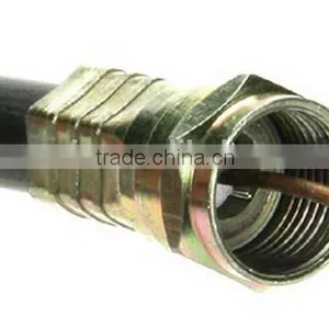 New Style Hot-sale Brass Screwed f Connector thumbnail-1