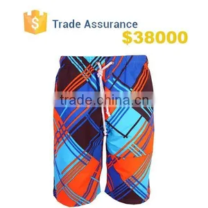 Wholesale - 2015 Fashionable Swimwear for Man Comfortable Loose Board Shorts High Quality Polyester Thin Beach Pants Sale Online thumbnail-3