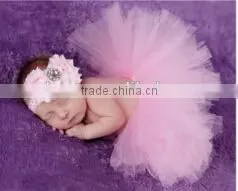 Baby Tutu Dress Matched Boutique Headband Baby Photography Props Designed for Newborn Baby thumbnail-4