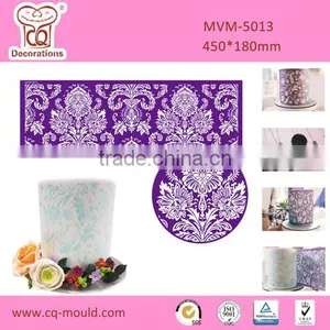 New Fashion Design Mesh Lace Stencil thumbnail-1