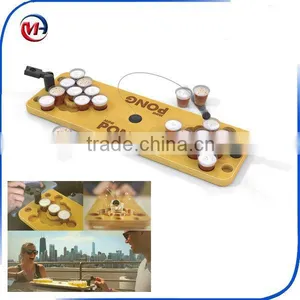 Mini Pong - Bring The Party Anywhere Game/mini Beer Pong thumbnail-1