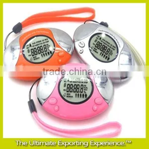 Fat Pedometer,Body Fat Analyzer Pedometer With Time and Cord thumbnail-1