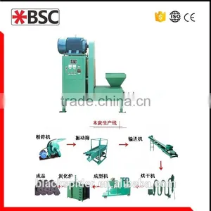 Factory Sell Coconut Shell Charcoal Making Machine/charcoal Briquette Making Machine thumbnail-3