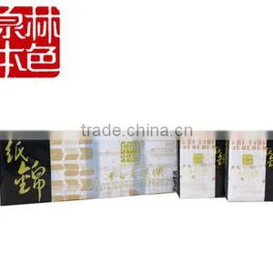 OEM Good Quality 210mm*210mm Unbleached Handkerchief Paper Pocket Tissue thumbnail-1