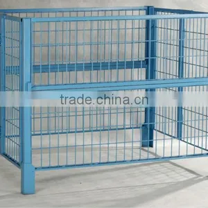 Foldable Wire Mesh Pallet Cage thumbnail-1
