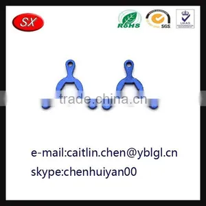 High Quality Blue Anode 14MM CNC Fork Preload Adjusters thumbnail-1
