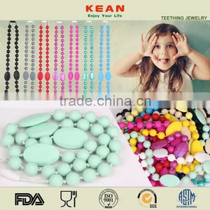 2017 New Design FDA Food Grade Silicone Baby Teething Toys Boutique thumbnail-1