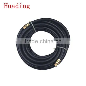 Flexible Rubber Nylon Reinforced Water Hose With Brass Connectors thumbnail-5