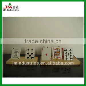 Natural Finish Pine Wood Business&Name Card Holder thumbnail-1