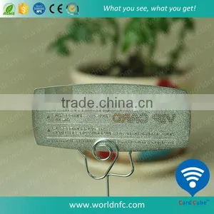 Good Quality Customized Engraved Metal Business Card thumbnail-2