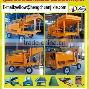 Mobile Gold Mining Trommel Machine for Sale thumbnail-1