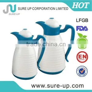 Comfortable Pumping System Double Wall Glass Inner Vacuum Coffee Flask(JGCX) thumbnail-1