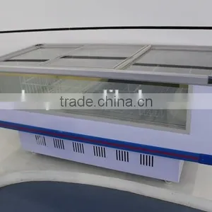 Supermarket Display Hot Sale Glass Chest Freezer thumbnail-1