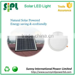15 Watt Portable Indoor Solar Light Kit Led Panel Lamp Ceiling Light thumbnail-1