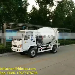 6 Wheels 2.5 Cubic Meters Mini Concrete Mix Truck thumbnail-3