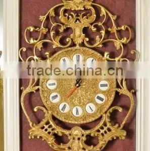 Elegant Wall Mounted Clock, Luxury Wall Clock, Decorated Wall Clock thumbnail-1