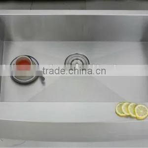 Stainless Steel Apron Kitchen Handmake Sink thumbnail-2