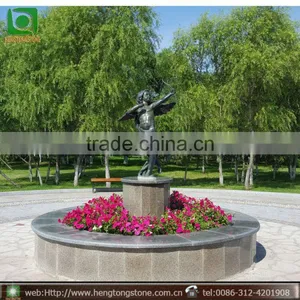 Outdoor Garden Bronze Angel Statue thumbnail-1