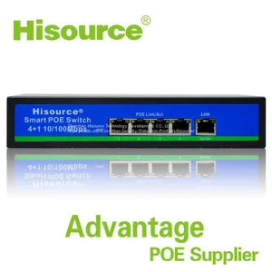 10/100Mbps 4+1 5 Port Network Poe Switch thumbnail-2