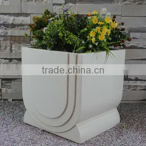 Arc Garden Resin Urn Cheap Planter thumbnail-1