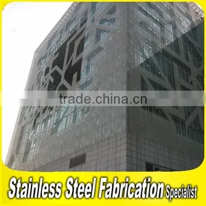 304 Stainless Steel Decorative Exterior Perporated Wall Panel thumbnail-3