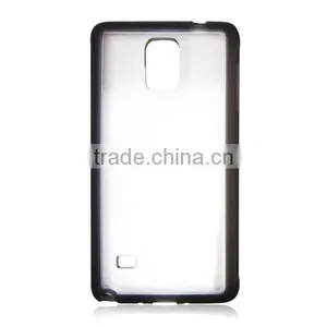 Multicolor Frame Transparent Cover, TPU Protective Phone Case for Samsung Note4 thumbnail-4